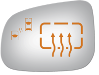 SIDE VIEW MIRROR HEATED W BLIND SPOT